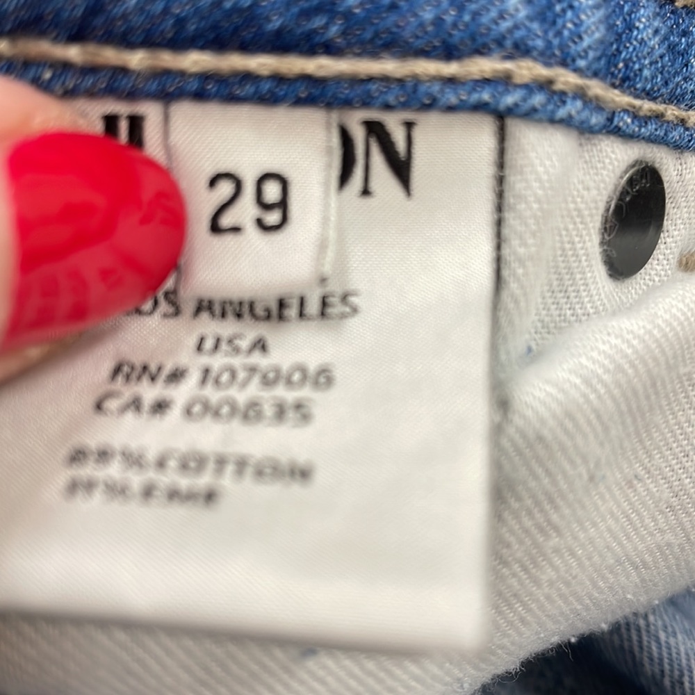 Hudson jeans sz 29 - Picture 5 of 6